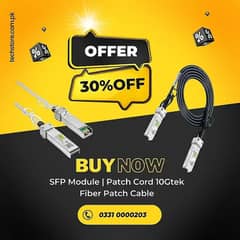 SFP/Module/Patch/Cord/10Gtek/Fiber/Patch/Cable/ in Pakistan 0