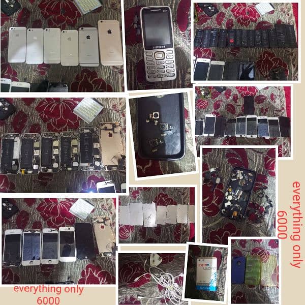 7 iphone mobiles. everything in 6000. read full add 0