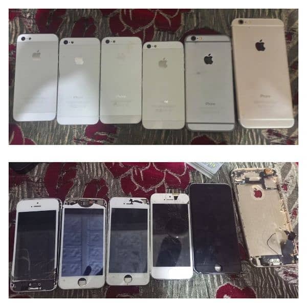 7 iphone mobiles. everything in 6000. read full add 2
