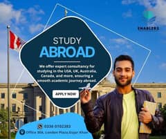 Study in abroad study visa available