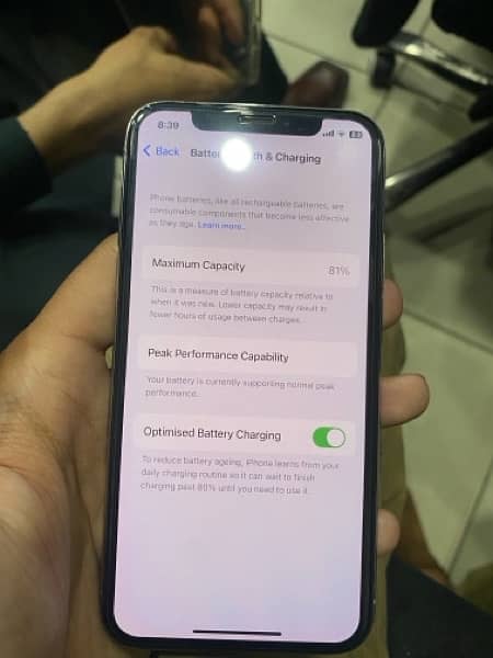 Iphone X PTA Approved 64gb with full box 1