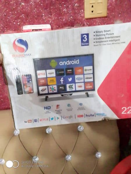 new LCD tv smart TV  22 inch 5