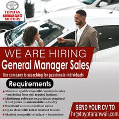 General Manager Sales 0