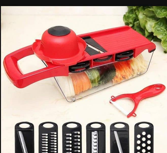 3 in 1 manual vegetables cutter slicer for kitchen stainless stee 12