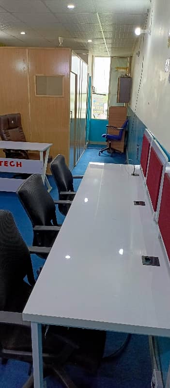 Fully Furnished Office Abailable In barkat Market Garden Town 1