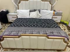 king size bed white