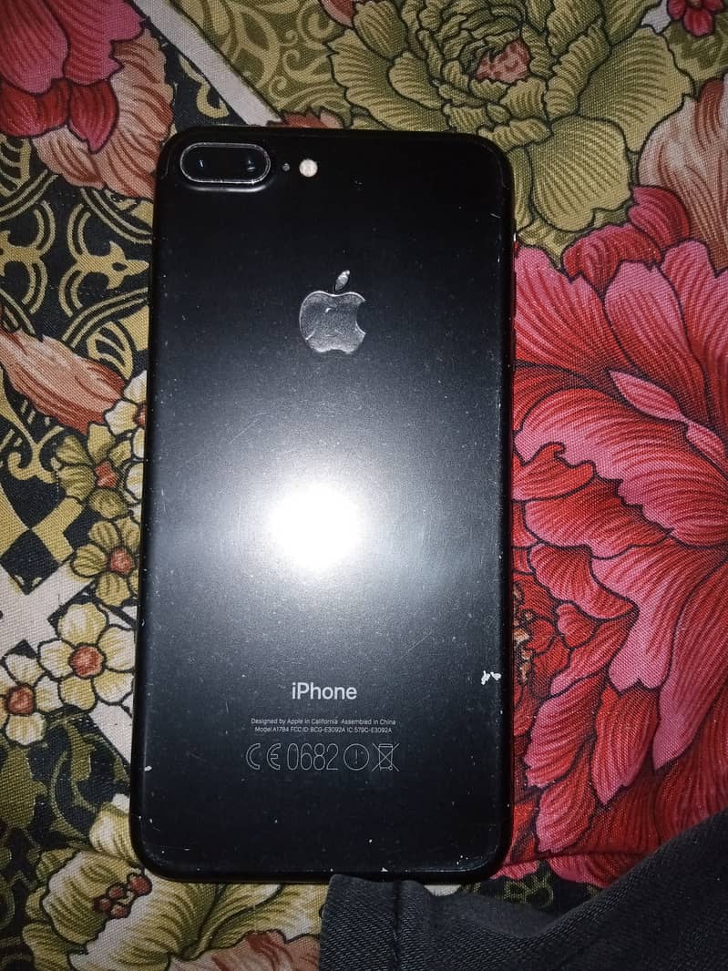 Iphone 7 plus black Pta approved 1