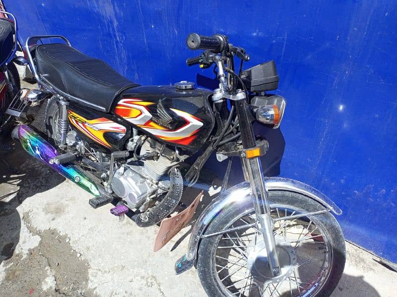 Honda 125,mdl 2022 , unregistered, condition very good 3