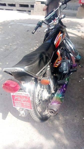 Honda 125,mdl 2022 , unregistered, condition very good 5