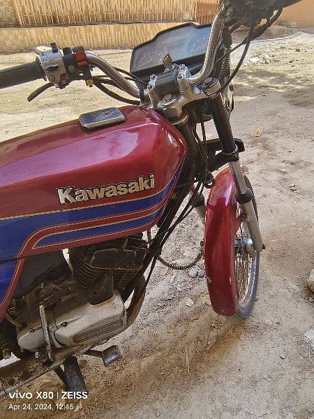 kawasaki bike japani model 5