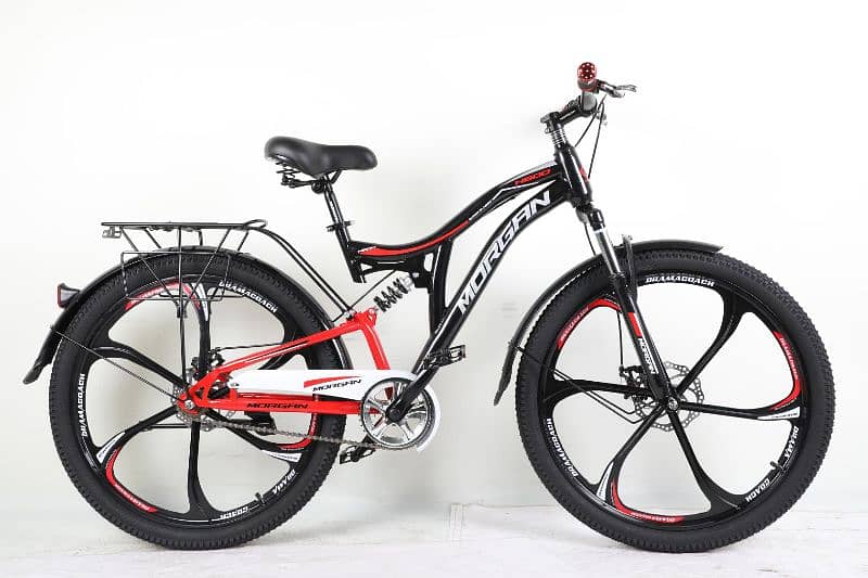 brand new Morgan double suspension MTB bike 0