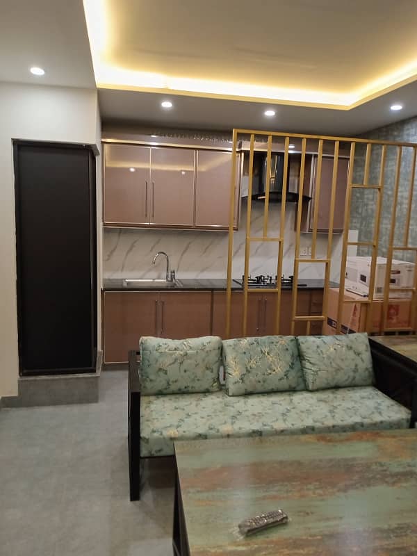 1 Bed Brand New Luxury Furnished Apartment For Rent On Main Boulevard Bahria Town Lahore 1