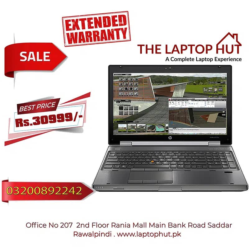 Hp 8770w | Core i7 3rd Supported || 32-GB || 1-TB || 3 Months Warranty 16