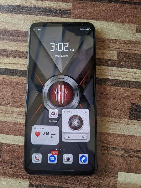 redmagic 6s pro 12/128 GB with box and charger pta deul sim approved 0