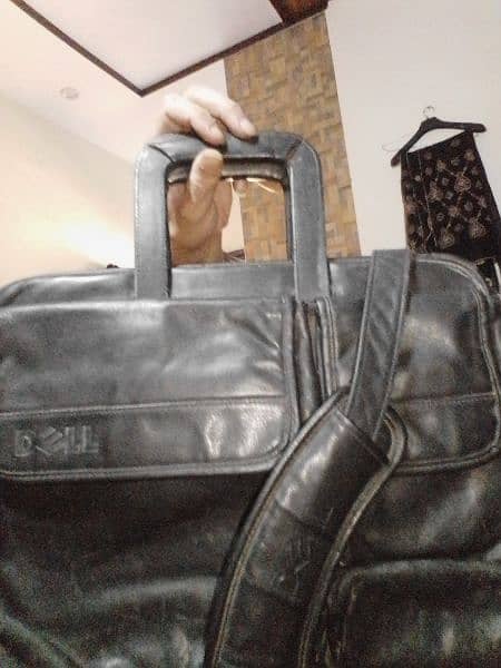 laptop pure leather bag 4