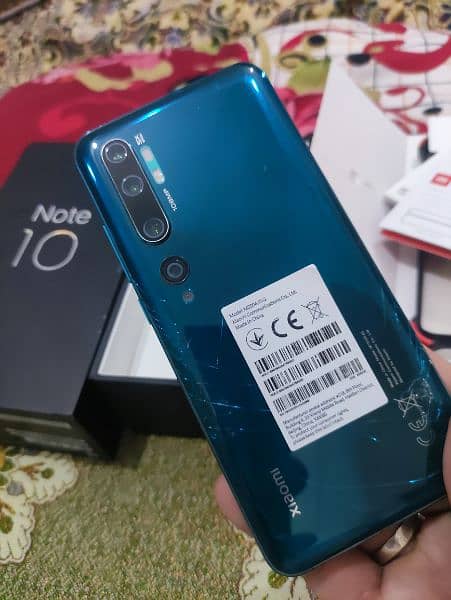 Xiaomi mi note 10 pro 8+5=13/256 GB special edition Full box 3