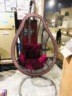 Swing Chair Jhoola| garden swing| hanging swing| jhula Macrame Swing 0