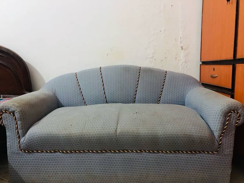 im selling my sofa two set brown or blue with pairs 3