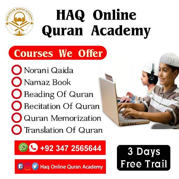 Haq Home Quran & Online Tutor 2