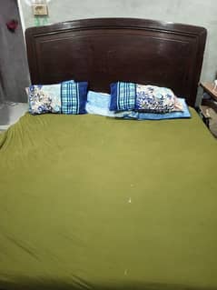 king size bed with spring  mattress