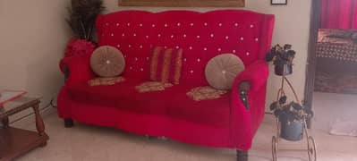urgent sale victorian 100% shesham wood sofa set