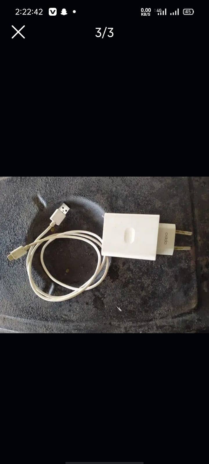 Original Oppo charger 18w 2