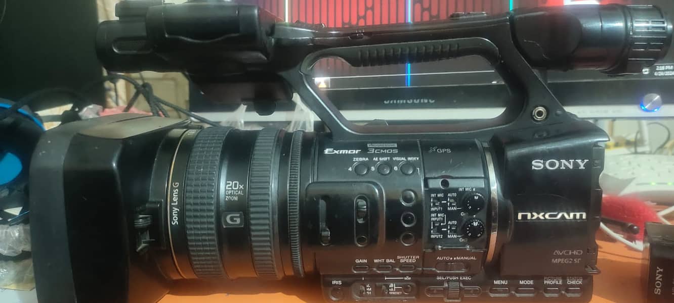 Sony Nx1 Video Camera 8