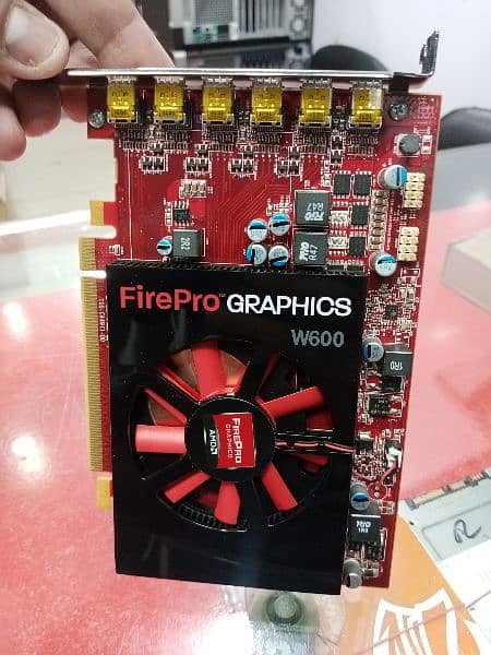 FirePro W600 2GB GDDR5 6Mini DisplayPort PCI-Express Video Card 0
