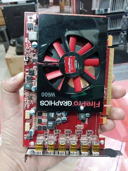 FirePro W600 2GB GDDR5 6Mini DisplayPort PCI-Express Video Card 4