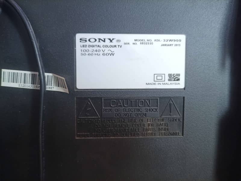 Sony 32 Inch 4K Ultra HD Bravia: Edge LED Slim KDL32W900 - Model 2015 3