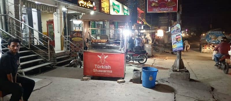 Running food stall for Sale (Turkish Shawarma) 2