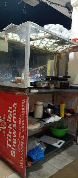 Running food stall for Sale (Turkish Shawarma) 7