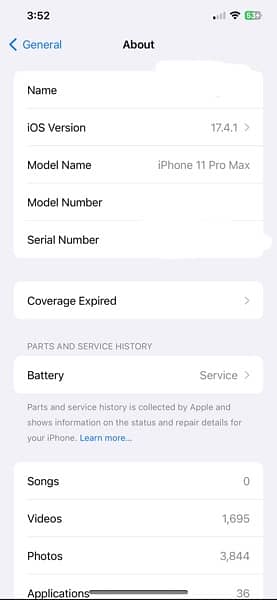 Iphone 11 Pro Max Pta approved 256gb 4
