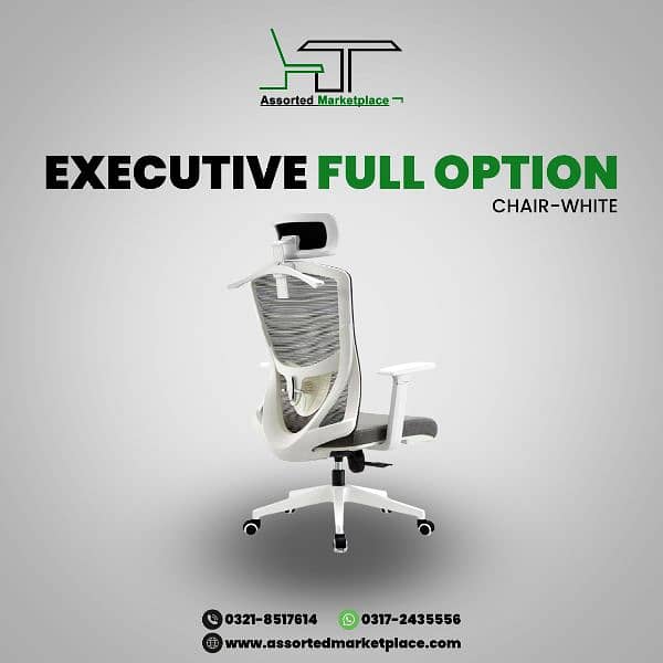 HIGH BACK EXECUTIVE OFFICE CHAIR 3