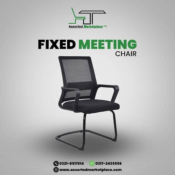 Fixed Visitor Chair - Meeting Chair - Office Chairs 0