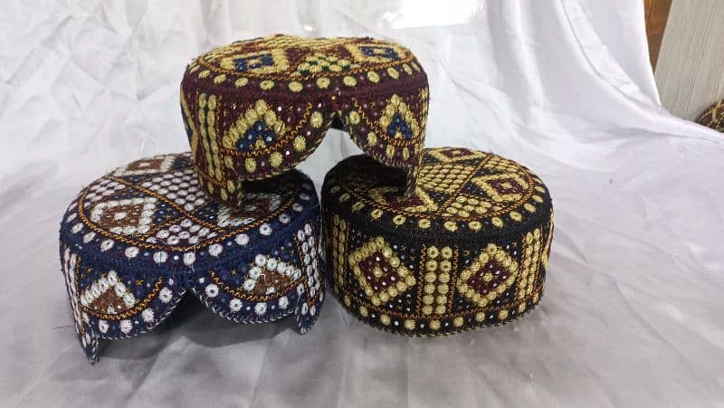SPECIAL QUALITY HAND MADE STYLE SINDHI TOPI 2