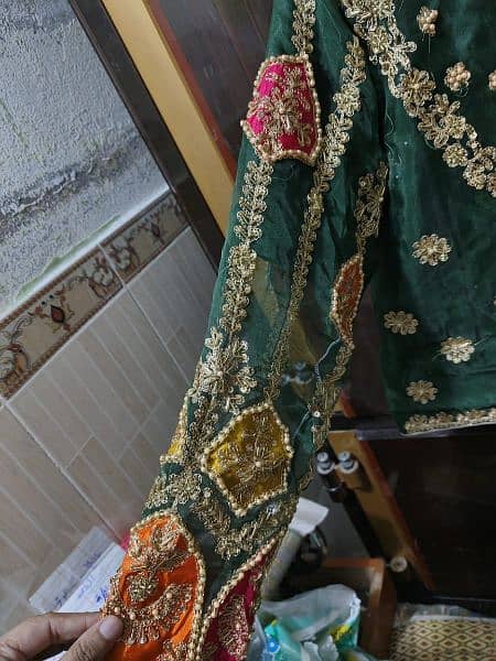 Lehnga choli/mehndi dresses /wedding dresses/bridal wear/party wear 3