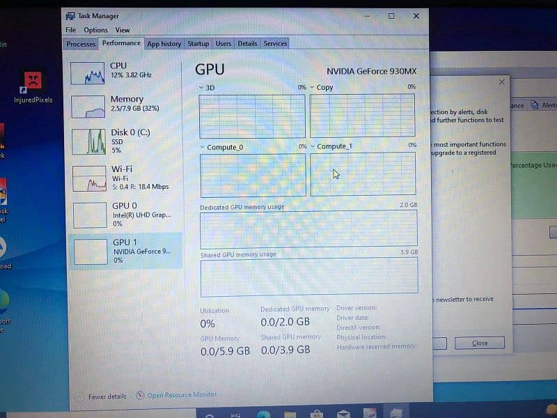 HP Probook 450 G5 Core i7 8th Gen Laptop with 2gb nvidia  8/256 5