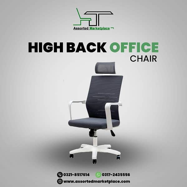 High Back Executive Chair - Ergonomic Chair - Manager Chair 4