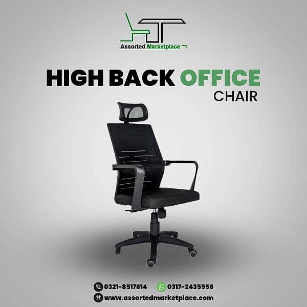 High Back Executive Chair - Ergonomic Chair - Manager Chair 6