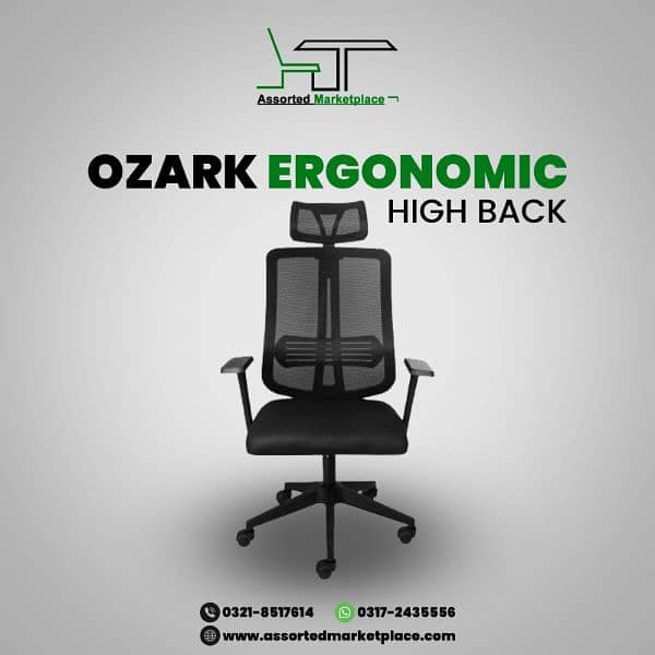 High Back Executive Chair - Ergonomic Chair - Manager Chair 7