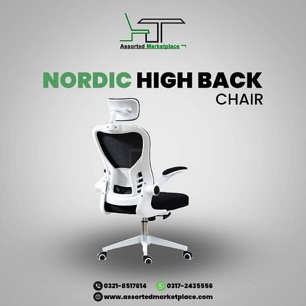 High Back Executive Chair - Ergonomic Chair - Manager Chair 8