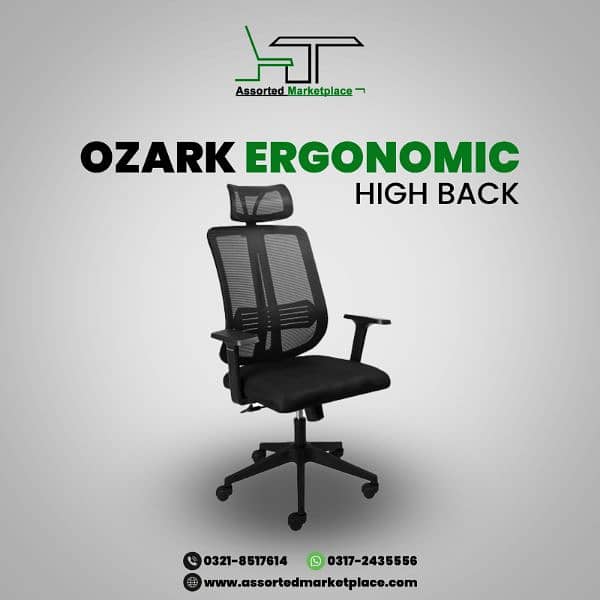 High Back Executive Chair - Ergonomic Chair - Manager Chair 10