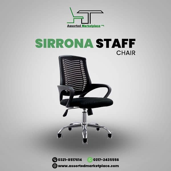 OFFICE CHAIRS - STAFF CHAIR - MANAGER CHAIR - MEETING ROOM CHAIR 6
