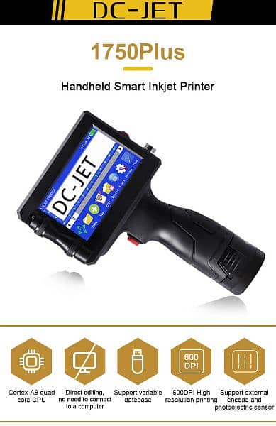 handheld expiry date printer machine/laser inkjet,Tij handy printer 4