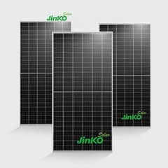 Jinko Solar  580 Watt Bi-Facial Plate N-TYPE A-GRADE WITH DOCUMENT