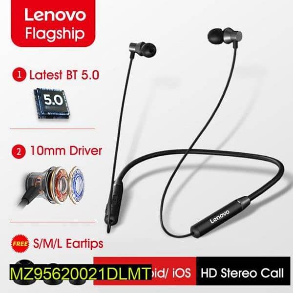 Neck wired earphones Free home dilevery in Pakistan 1