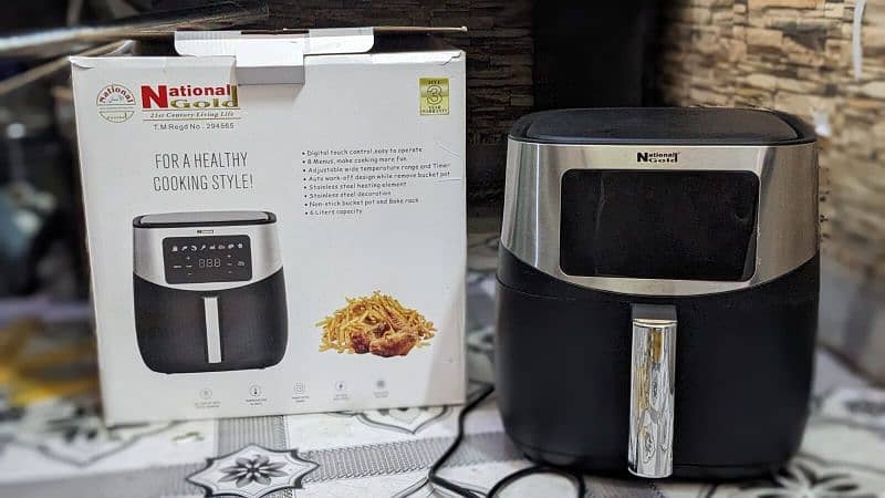 national gold air fryer 6 litre capacity 1