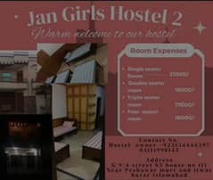 Khan Girls Hostel for Students, Professionals and Workers