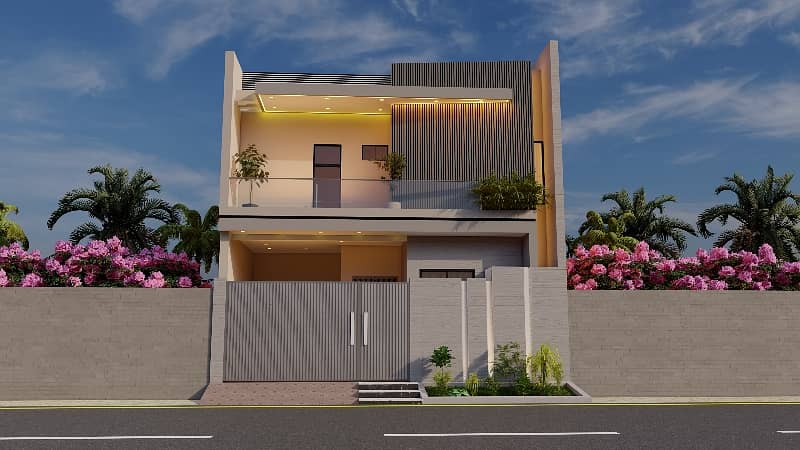 City Garden Town Green Orchard 6 Marla Double Storey Brand New Stylish House For Sale 0